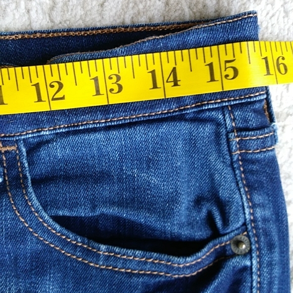 Old Navy Boyfriend Straight Distressed Jeans 4R Blue - Picture 14 of 16